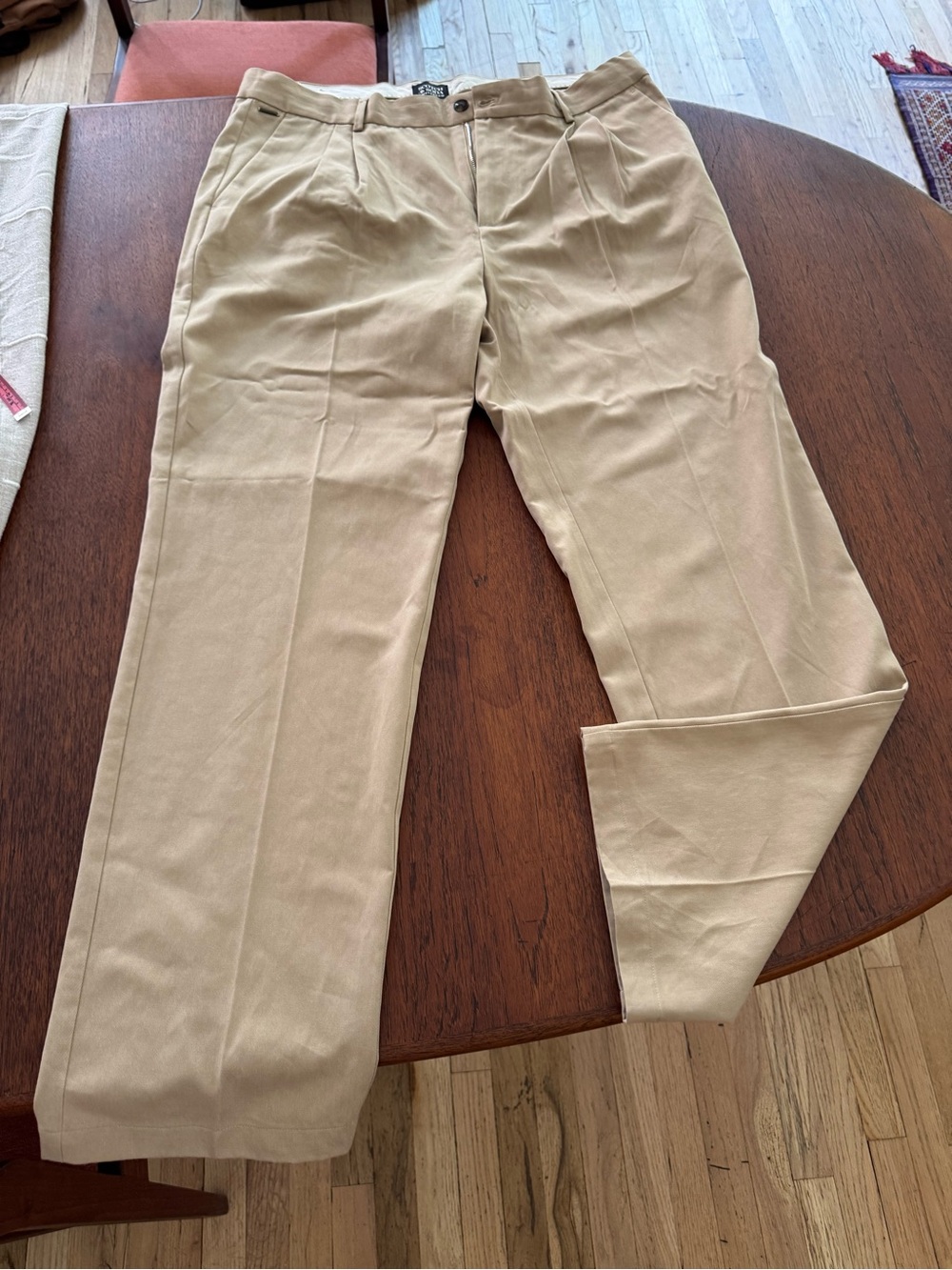 Scotch & Soda Beige and Gray Pleated Trousers
